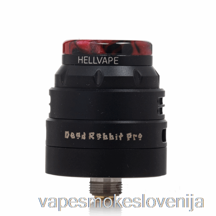 Vape Za Enkratno Uporabo Hellvape Dead Rabbit Pro 24 Mm Rda Mat črna
